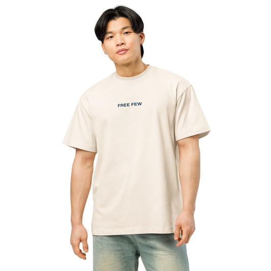 Signature Wings Tee in vintage white, front view